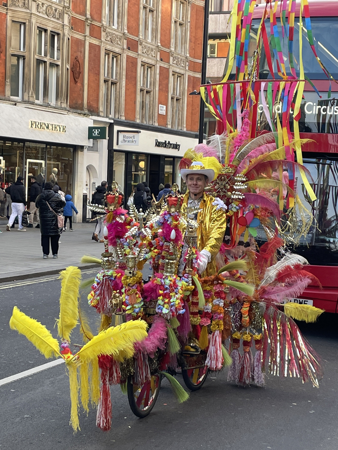 Ride my bike in town